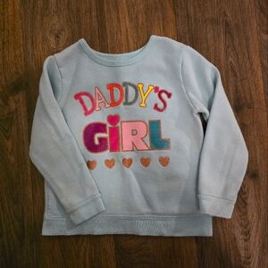 Garanimals Daddy's Girl Light Blue Sweatshirt